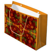 Autumn Leaves Groot Cadeauzakje (Voorkant Gekanteld)