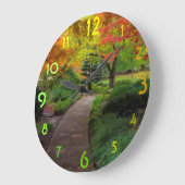 Autumn Leaves Grote Klok (Hoek)