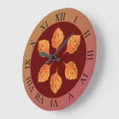 Autumn Leaves Grote Klok (Hoek)