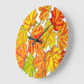 AUTUMN LEAVES GROTE KLOK (Hoek)