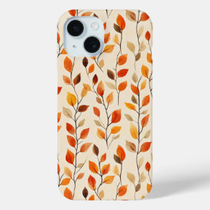 Autumn Leaves Herfst Pattern iPhone 15 Case