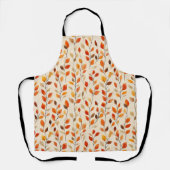 Autumn Leaves Herfst Pattern Schort (Voorkant)