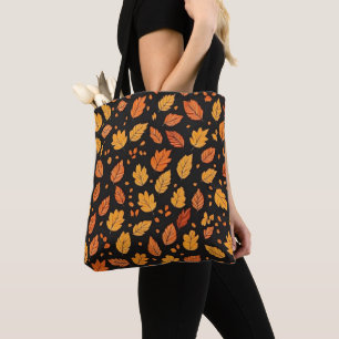 Autumn Leaves Herfst Pattern Tote Bag