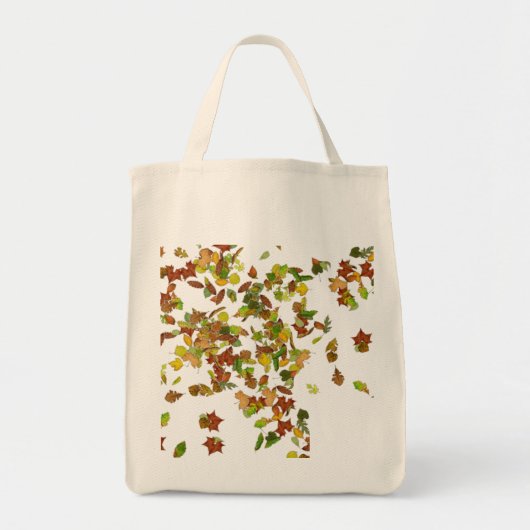 AUTUMN LEAVES, HERFST STIJL TOTE BAG (Voorkant)