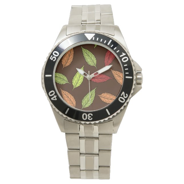 AUTUMN LEAVES HORLOGE (Voorkant)