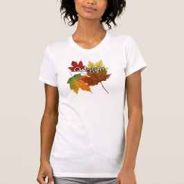 AUTUMN LEAVES IN OREGON T-SHIRT