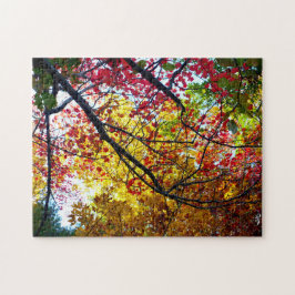 Autumn Leaves in Walden Pond Legpuzzel