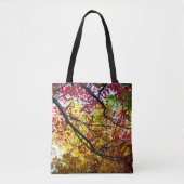 Autumn Leaves in Walden Pond Tote Bag (Voorkant)