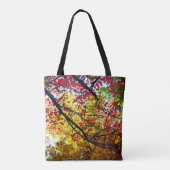 Autumn Leaves in Walden Pond Tote Bag (Achterkant)