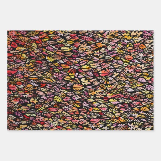 Autumn Leaves Inpakpapier Vel (Voorkant)