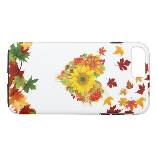 Autumn Leaves iPhone Case (Achterkant (Horizontaal))
