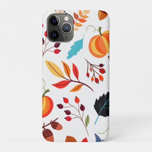 Autumn Leaves iPhone Case (Achterkant)