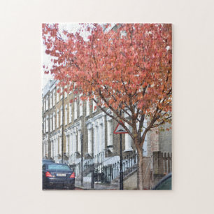 Autumn Leaves Islington North London UK Legpuzzel