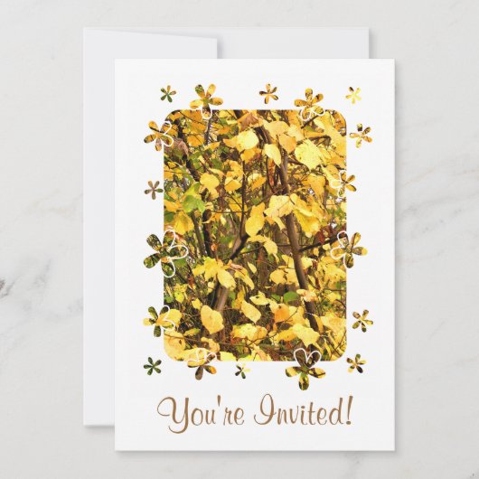 AUTUMN LEAVES KAART (Voorkant)