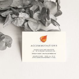 Autumn Leaves | Kaarten voor hotelaccommodatie