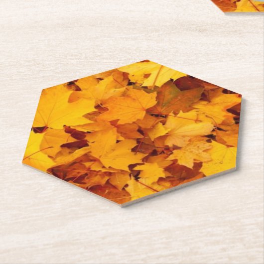 Autumn Leaves Kartonnen Onderzetters (Schuin)