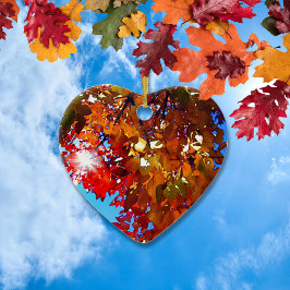 Autumn Leaves Keramisch Ornament