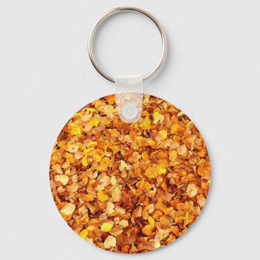 Autumn Leaves Key Ring Sleutelhanger (Voorkant)