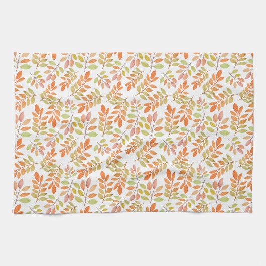 Autumn Leaves Kitchen Towel Theedoek (Horizontaal)