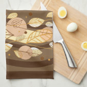 Autumn Leaves Kitchen Towel Theedoek (Quarter Fold)