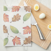 Autumn Leaves - Kitchen Towel Theedoek (Quarter Fold)