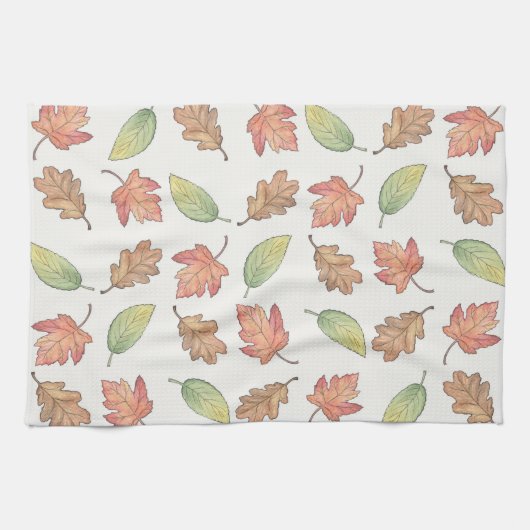 Autumn Leaves - Kitchen Towel Theedoek (Horizontaal)