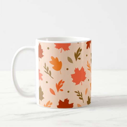 Autumn Leaves Koffiemok (Links)