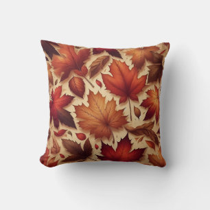 Autumn Leaves: kunst aan de muur Kussen