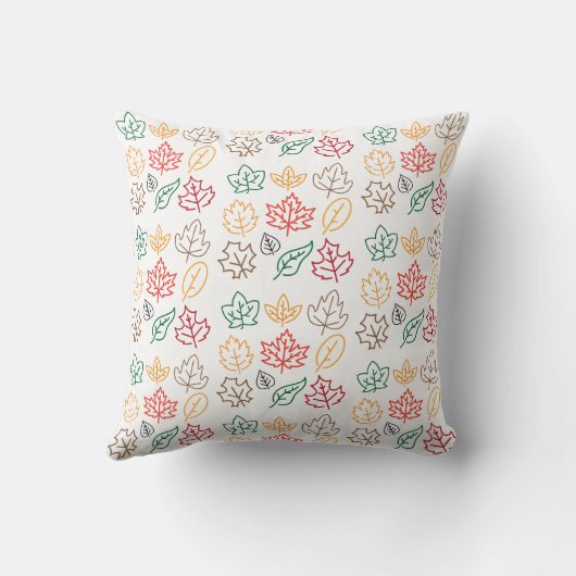 Autumn Leaves Kussen (Achterkant)