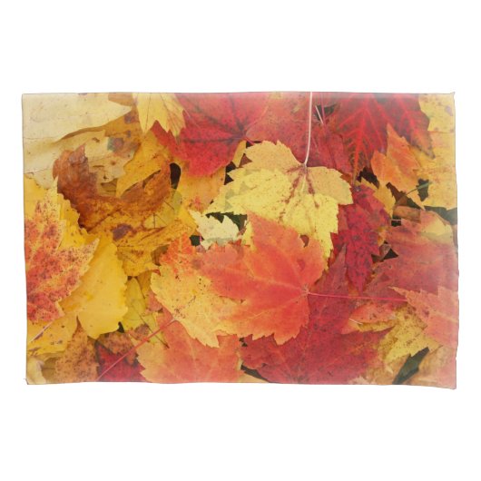 Autumn Leaves Kussensloop (Voorkant)