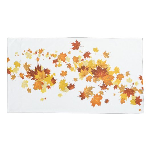 Autumn Leaves Kussensloop Set (Achterkant-Links)