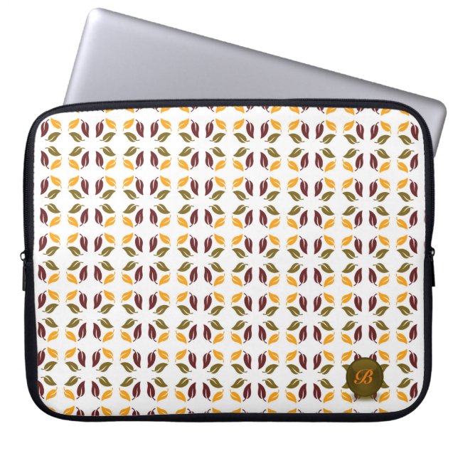 Autumn Leaves Laptop Sleeve (Voorkant)