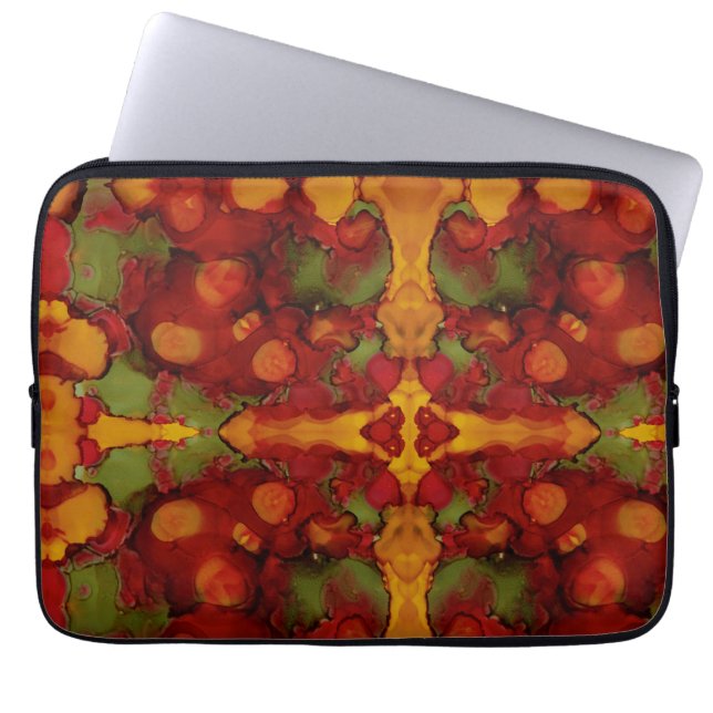 Autumn Leaves Laptop Sleeve (Voorkant)