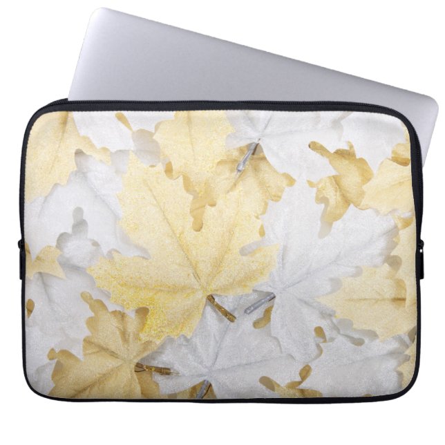 Autumn Leaves Laptop Sleeve (Voorkant)
