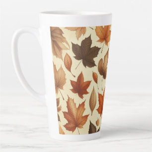 Autumn Leaves Latte Mok