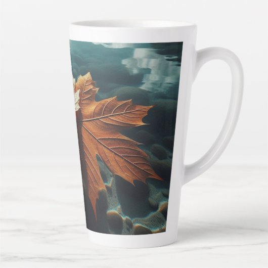 Autumn Leaves Latte Mok (Rechts)