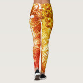 AUTUMN LEAVES LEGGINGS (Achterkant)