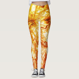 AUTUMN LEAVES LEGGINGS