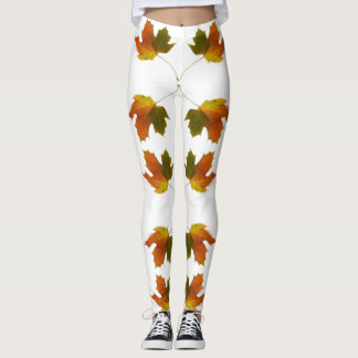 Autumn Leaves Leggings