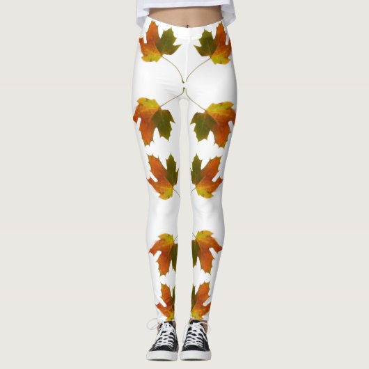 Autumn Leaves Leggings (Voorkant)