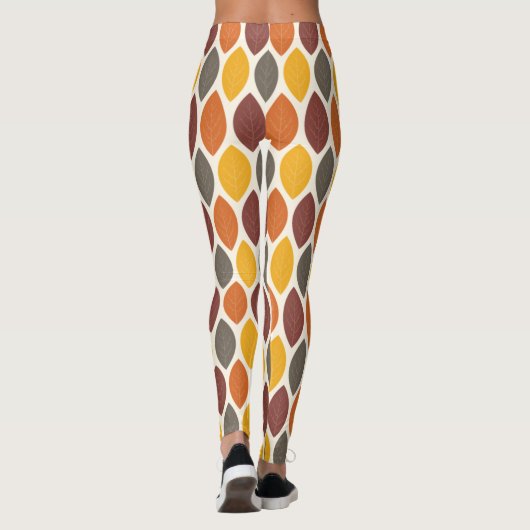 Autumn Leaves Leggings (Achterkant)