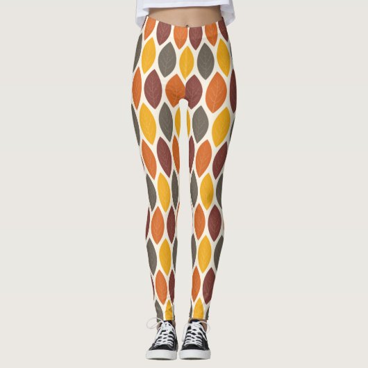 Autumn Leaves Leggings (Voorkant)