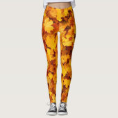 Autumn Leaves Leggings (Voorkant)