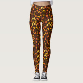 Autumn Leaves Leggings