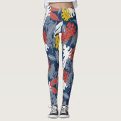 Autumn Leaves Leggings (Voorkant)