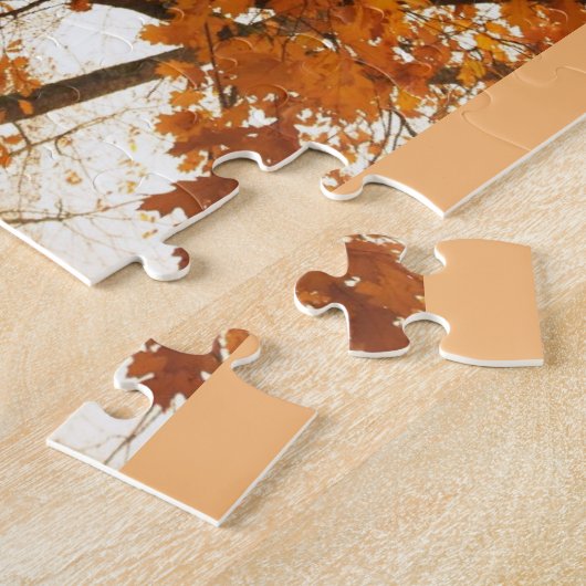 Autumn Leaves Legpuzzel (Zijkant)