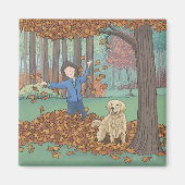 Autumn Leaves Magnet (Voorkant)