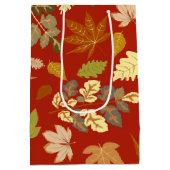 Autumn Leaves Medium Cadeauzakje (Achterkant)