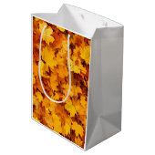 Autumn Leaves Medium Cadeauzakje (Achterkant Gekanteld)