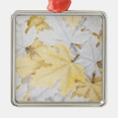 Autumn Leaves Metalen Ornament (Voorkant)